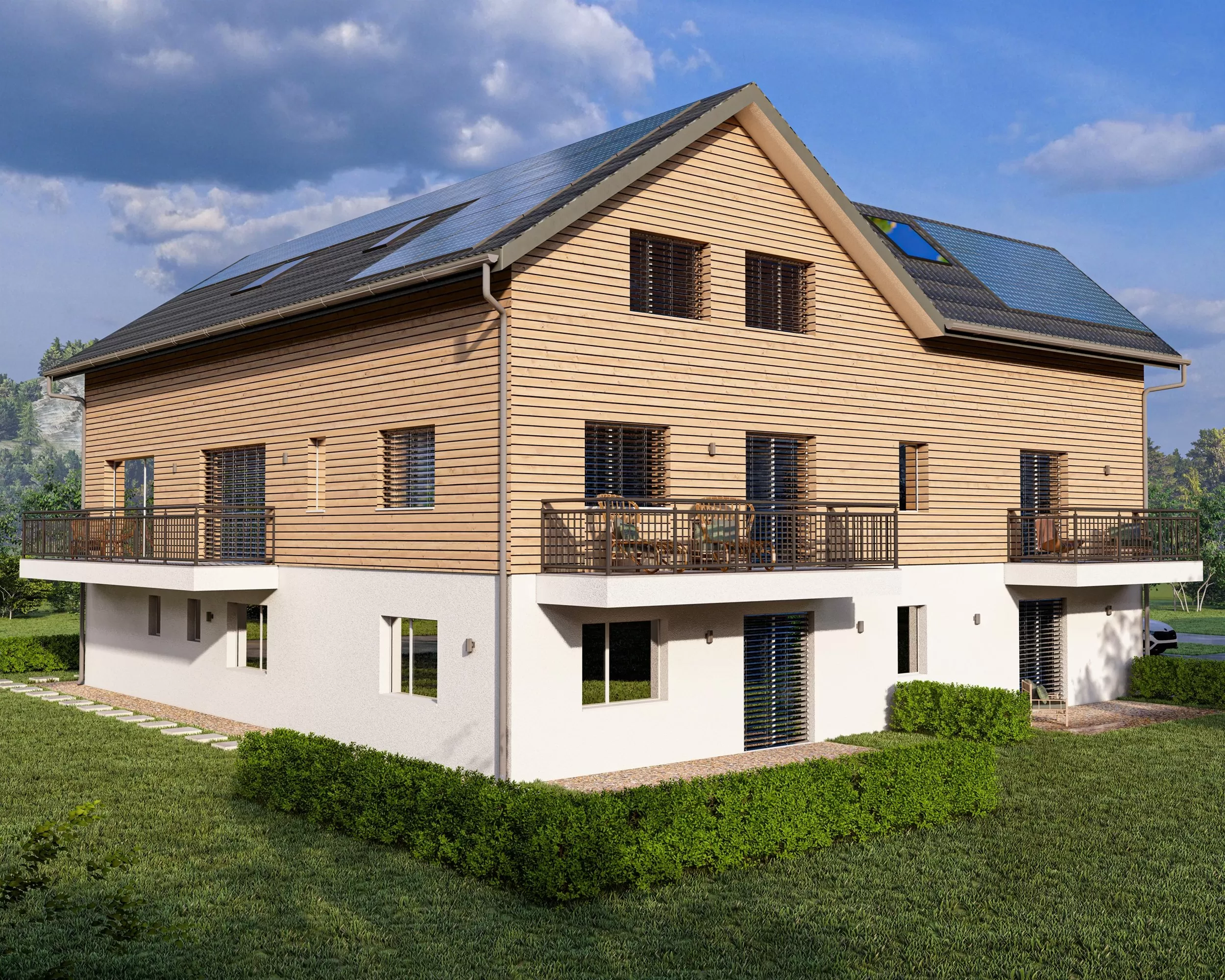 Einige Informationen zum Apartmenthaus